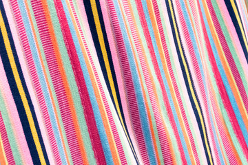 Textile surface pattern with striped