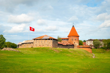 Fototapeta na wymiar Kaunas old castle, Lithuania