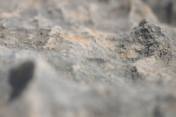 Rocks with blurred background