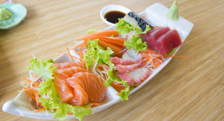 sashimi set