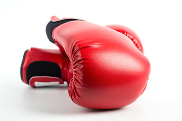 .Boxing gloves isolated