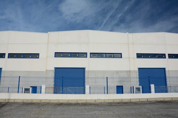 Fototapeta na wymiar Almacén industrial