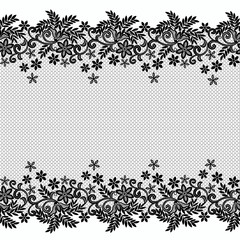 Floral lace pattern