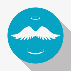 Angel icon design 