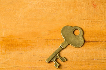 .Single vintage key