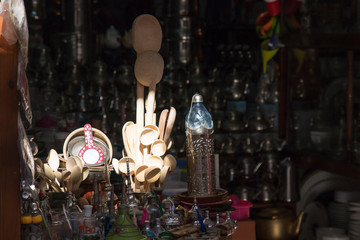 Moroccan souvenirs shop