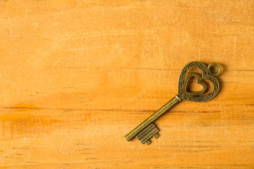 .Single vintage key