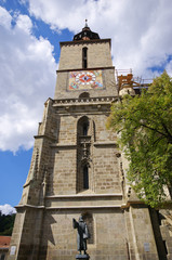 Black church in Brasov, Romania