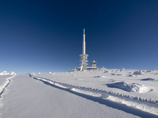 Der Brocken im Winter