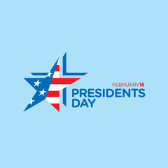 The Presidents Day Vector Template