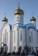 Fototapeta premium Успенский кафедральный собор города Астаны