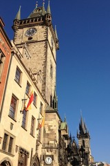 Fototapeta premium astronomical clock tower