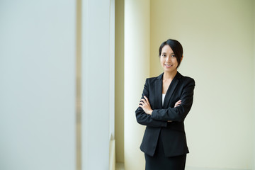 Asian Young Businesswoman at office