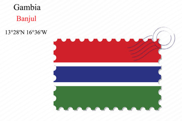 gambia stamp design
