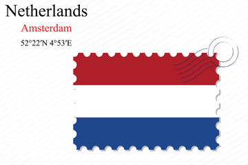netherlands stamp design