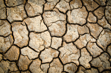 Crack ground texture background