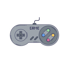 Art Flat Game pad