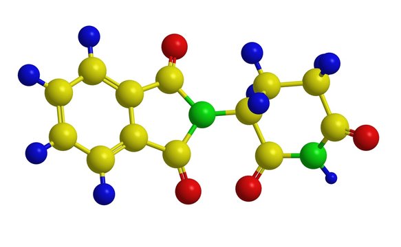Thalidomide (Immunoprin) - molecular structure