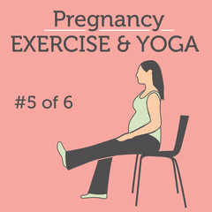 A Beautiful Young Lady doing her Pregnancy Exercise and Yoga Workouts