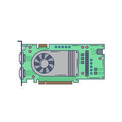 Art Flat Video Card