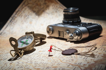 Set the traveler on the old map