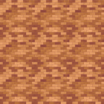 タイル模様（濃いブラウン）/つるっとした表面のタイルを表現。モルタルにワインレッドを採用し、クラシカルな背景です。1000px四方のシームレス素材を繰り返しています。