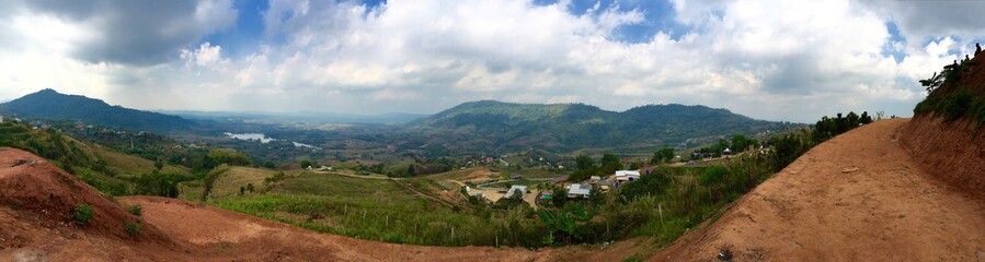 Naklejka premium Khokao panorama