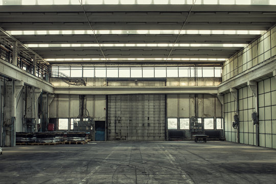 factory building hall