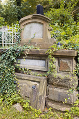 Lychakiv Cemetery in Lviv, Ukraine.  Tombstone