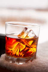 Glass of whiskey