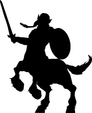 centaur with a sword 