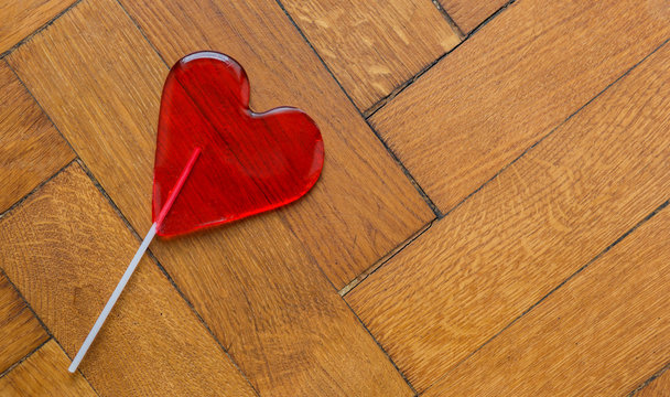 heart red  shaped lollipop, valentine heart, 
