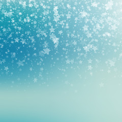 Falling Snow Background. Abstract Snowflake Pattern. Vector Illustration.