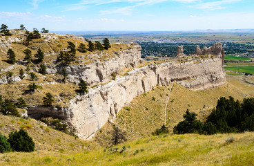 Fototapeta premium Scotts Bluff National Monument