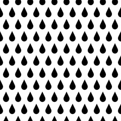 Rain Drop Pattern. Drops Background in Vector