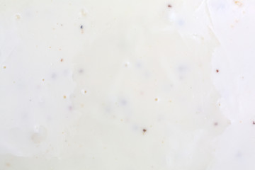 Close view of blue cheese salad dressing