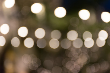 Bokeh abstract light blury background