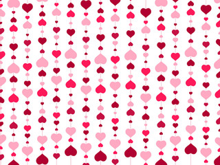 Valentine day Heart Background