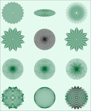 bank note patterns