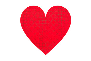 Love puzzle, Valentine's Day backdrop.