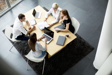 Teamwork in the office