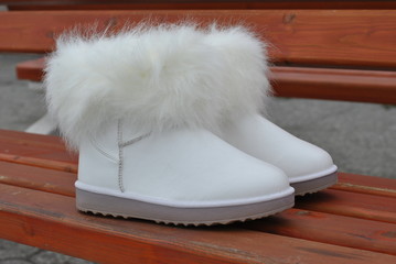 furry winter boots 