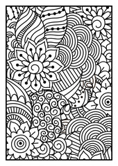 Black and white pattern. 