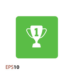 Trophy icon for web and mobile