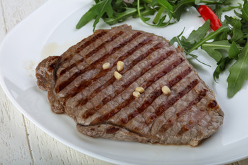 Grilled beaf steak