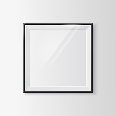 Blank picture frame.