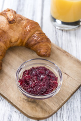 Fresh baked Croissants