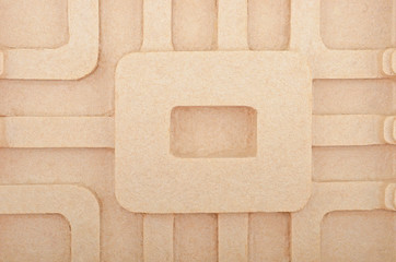 Cardboard textured background