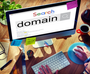 Domain Address Homepage Name Website Internet Concept