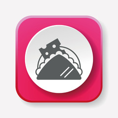 Fototapeta premium dessert icon